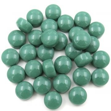 Glas Rondjes 12mm Basis 50 Gram Turquoise 015