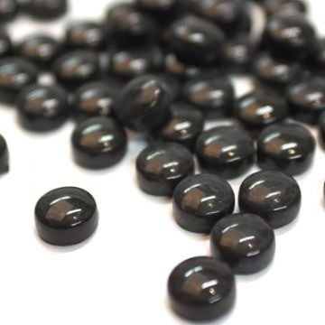 Glas Rondjes 12mm Basis 50 Gram Zwart 049