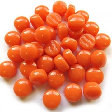 Glas Rondjes 12mm Basis 50 Gram Fel Oranje 105
