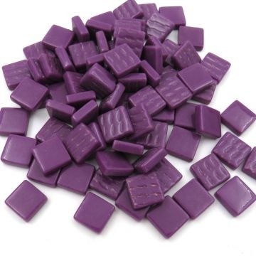 Glas Vierkantjes 12mm Basis 50 gram Grape Bis111