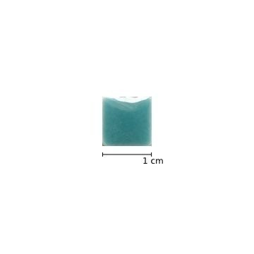 Keramiek Vierkantjes 10 mm 81 stuks Turquoise H16