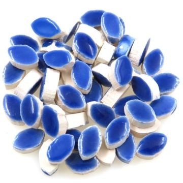 Keramiek Bloemblaadjes Mini 5 gram Donkerblauw WB02