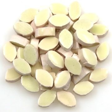 Keramiek Bloemblaadjes Mini 5 gram Ivoor WW01