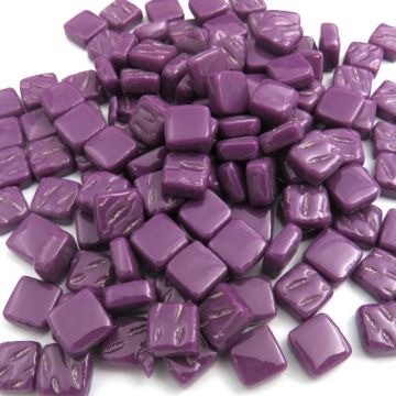 Glas Vierkantjes 8 mm Basis 50 gram Grape BIS111