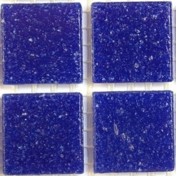 Glas Vierkantjes 20mm Basis 45 stuks Kobalt A20