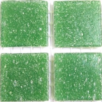 Glas Vierkantjes 20mm Basis 45 stuks Blad Groen A23