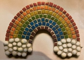 Mozaiekpakket Regenboog