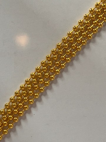 Balletjeskoord goud 0