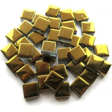 las Vierkantjes 10mm 25 gram Goud glad