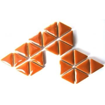 Keramiek Driehoekjes 50 gram Lichtbruin H9