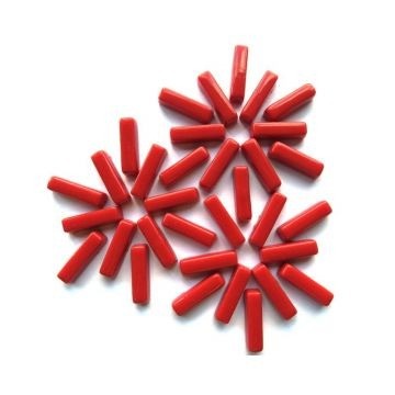 Glas Staafjes 50 gram Rood 117