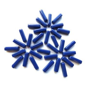 Glas Staafjes 50 gram Donkerblauw 75