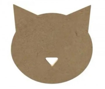 Ondergrond houten kattenkop 10 cm