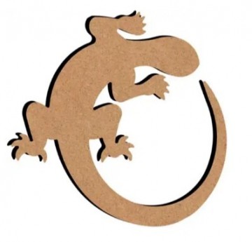 Ondergrond houten Salamander 26 cm