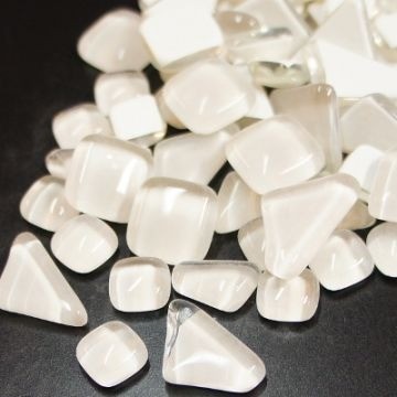 Glas Puzzelmix (Soft Glass) 100 Gram Ivoor H011