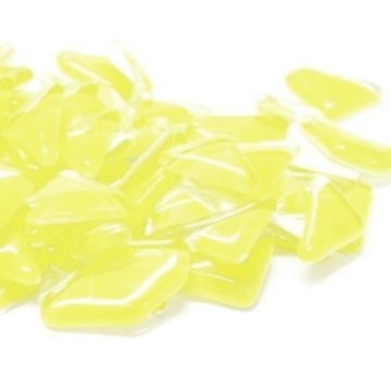 Glas Puzzelmix (Soft Glass) 100 Gram Lichtgeel H023
