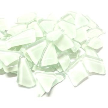 Glas Puzzelmix (Soft Glass) 100 Gram Wit H061