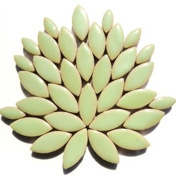 Keramiek Bloemblaadjes 50 gram Menthol Groen H144