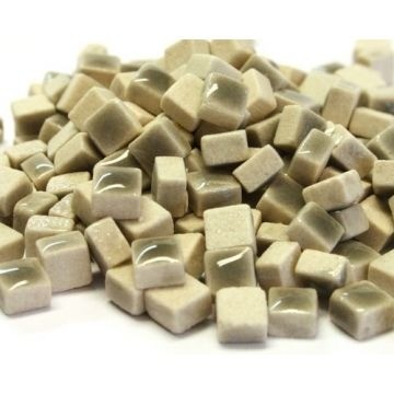 Keramiek Vierkantjes 5 mm 25 gam (micro) Grijs H2