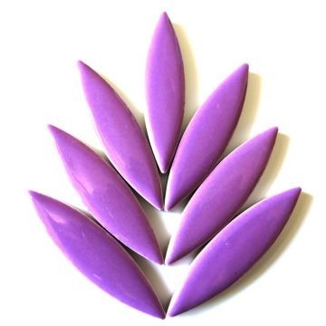 Keramiek Bloemblaadjes XL 8 stuks Paars H43