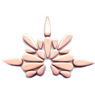 Keramiek Druppels 50 gram Baby Roze H6004