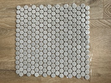 (koopjes) Keramiek Rondjes 19mm 270 stuks Lichtgrijs