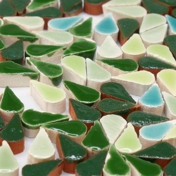 Keramiek Druppels Micro Mix 5 gram Groen