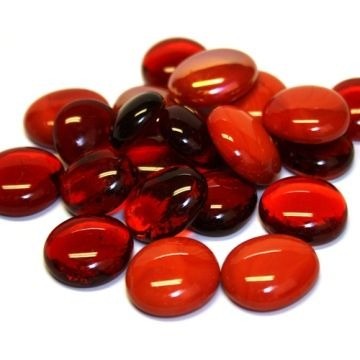 Glas Nuggets Medium Mix 50 gram Rood