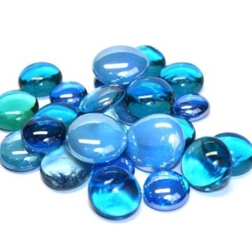Glas Nuggets Medium Mix 50 gram Zee Blauw