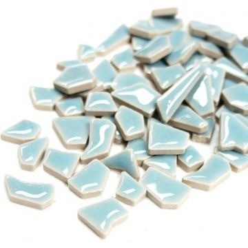 Keramiek Puzzelsteentjes 100 gram Baby Roze H6004