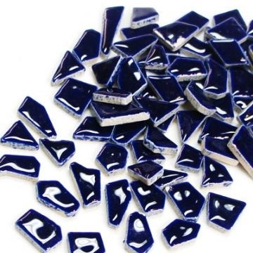 Keramiek Puzzelsteentjes 100 gram Midnight H19