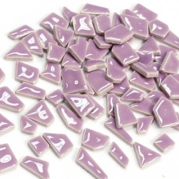 Keramiek Puzzelsteentjes 100 gram Lila H45