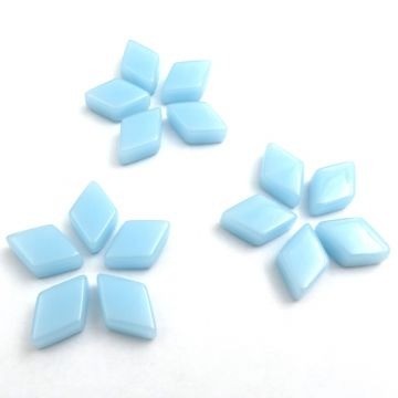 Glas Ruitjes Mini 50 gram Lichtblauw 061