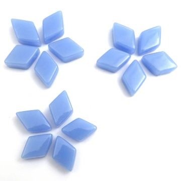 Glas Ruitjes Mini 50 gram Lila Blauw 062