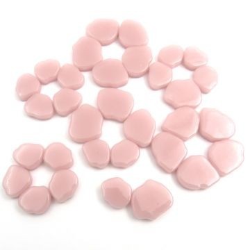 Glas Blaadjes Sakura 50 gram Pastel Roze 009