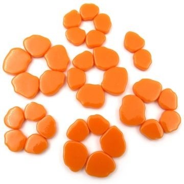 Glas Blaadjes Sakura 50 gram Oranje 104