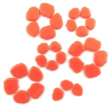Glas Blaadjes Sakura 50 gram Fel Oranje 105