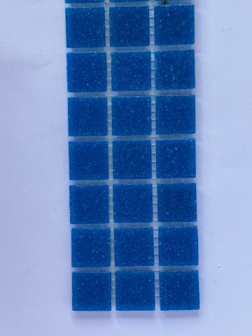 Glas Vierkantjes 20mm Basis 45 stuks Spa Blauw