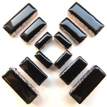 Keramiek Staafjes 50 gram Zwart H1