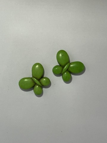 Vlindertjes groot lichtgroen