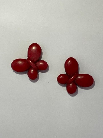 Vlindertjes groot rood