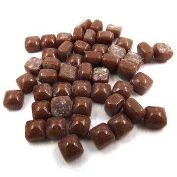 Glas Vierkantjes 5mm (micro) 20 gram Basis Warm Bruin W42